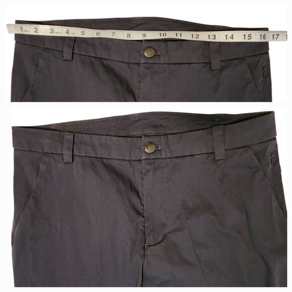 Lululemon Commission Pants Classic Fit  ABC stretchy moisture wicking sz 32 x 33 - Picture 6 of 12